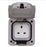 Storm Proof 1 Gang Outdoor Socket IP66 Rated  Radford Vac Centre  - 1